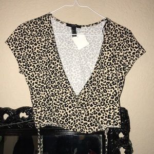 Leopard Print Top